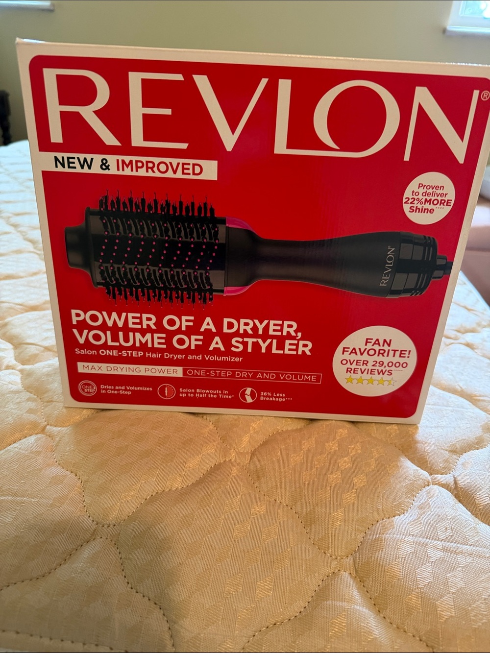 Revlon One-Step Hair Dryer & Volumizer - Black
